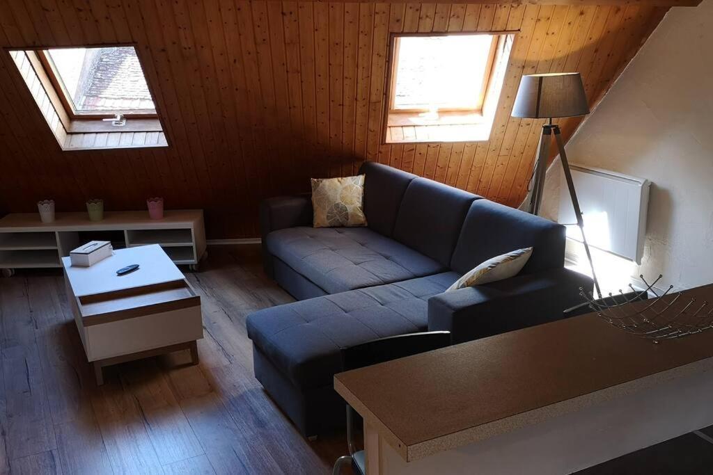 Duplex au centre ville, dans cour intérieure calme Dole Extérieur photo